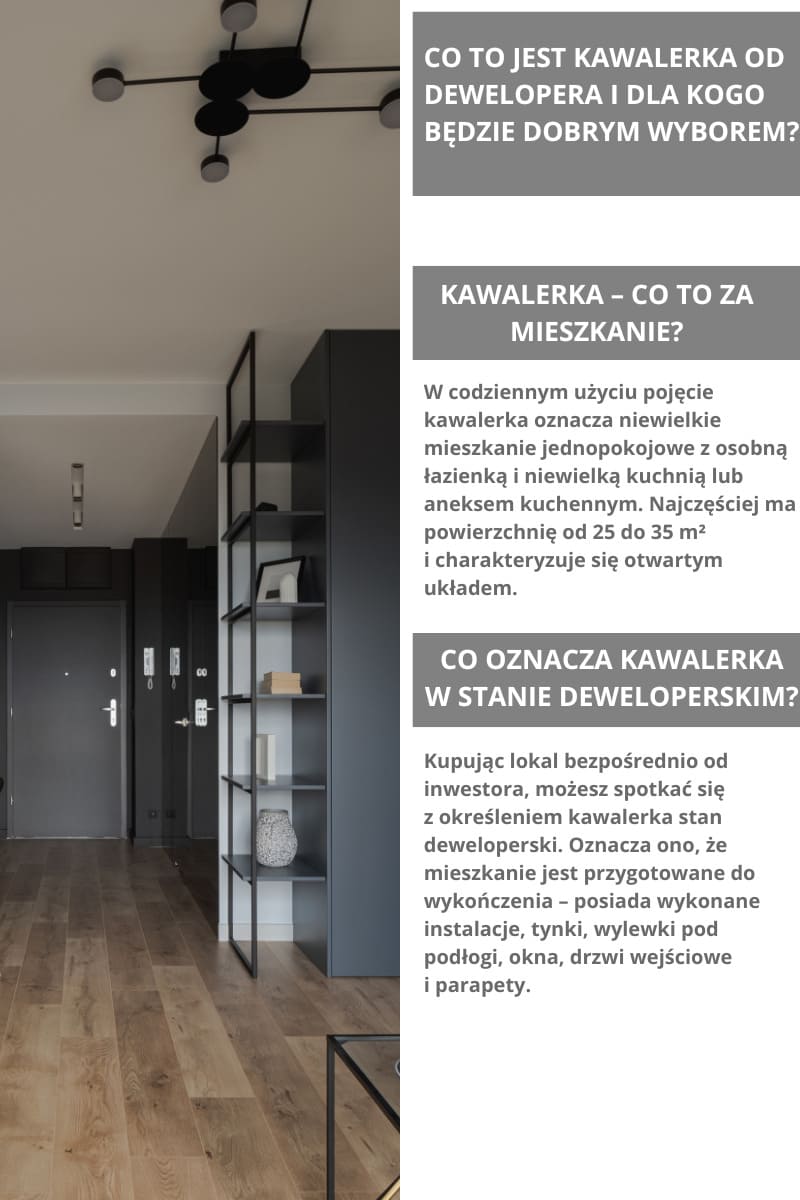 Co to jest kawalerka od dewelopera i dla kogo będzie dobrym wyborem_