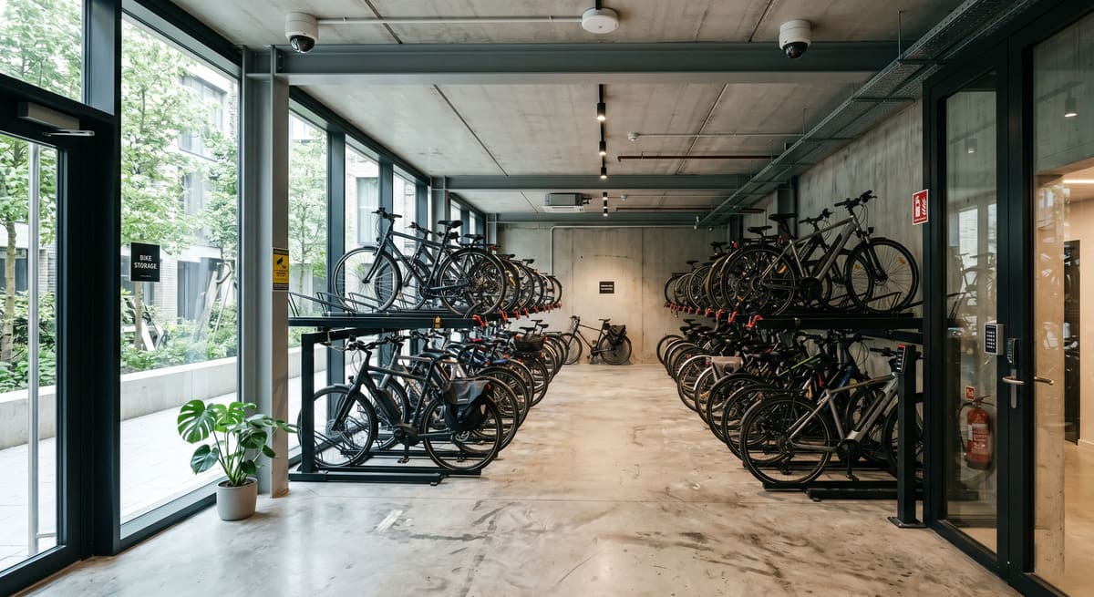 Rowerownia w bloku - udogodnienie dla mieszkańców