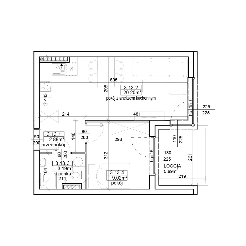 Mono Apartamenty I M26