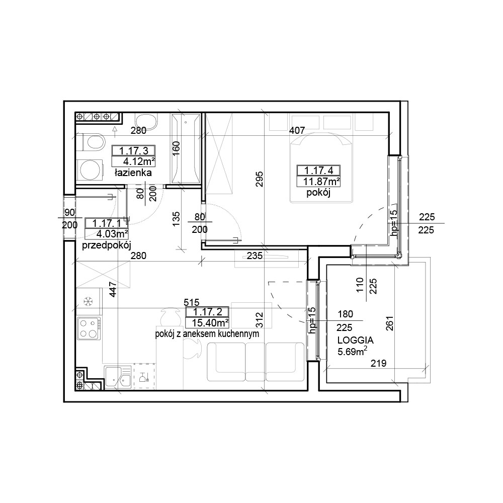 Mono Apartamenty I M46