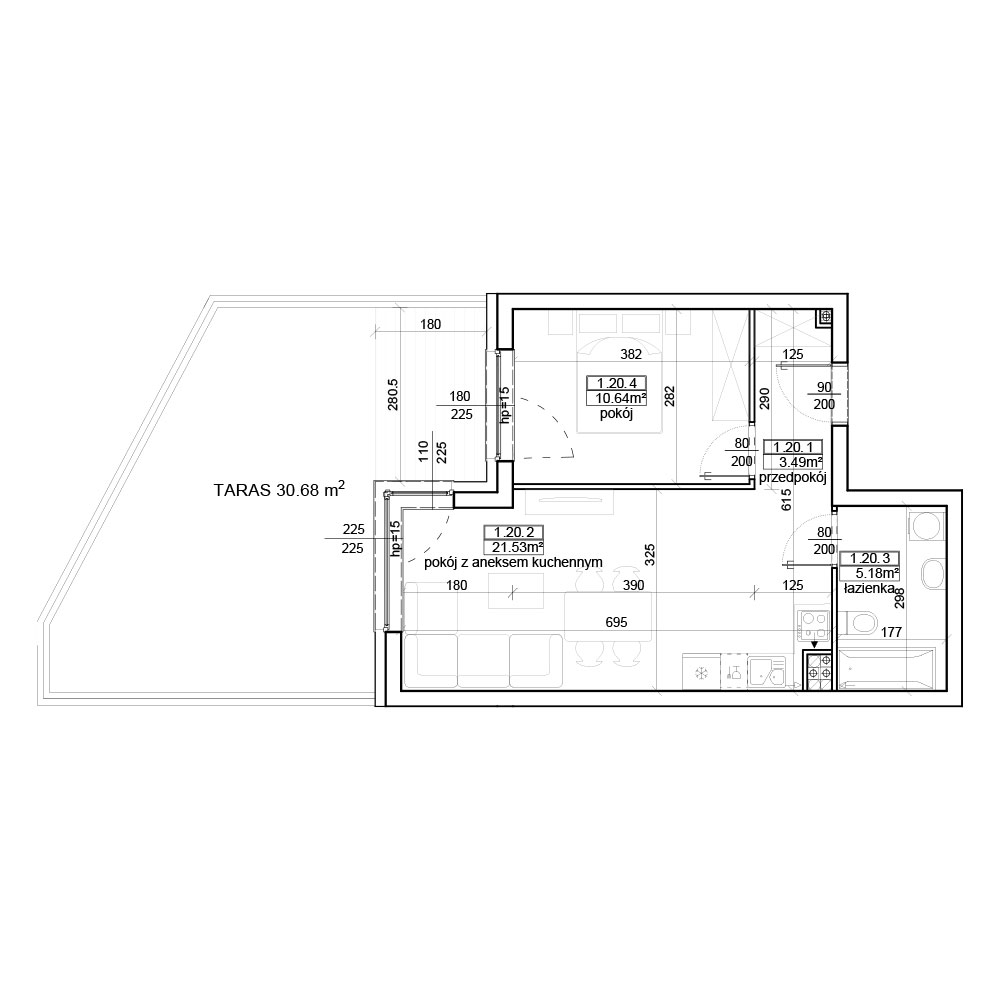 Mono Apartamenty I M49