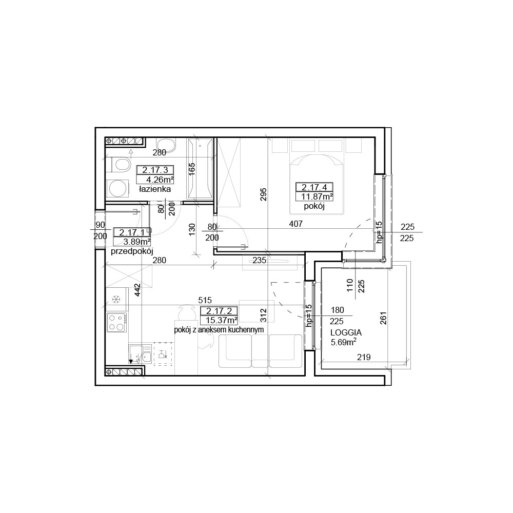 Mono Apartamenty I M53