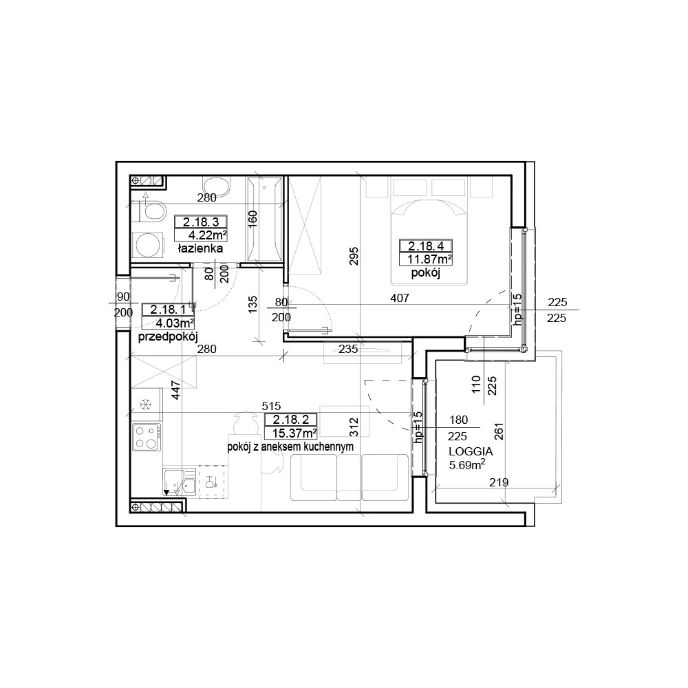 Mono Apartamenty I M54